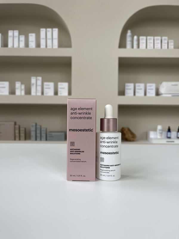 Mesoestetic Age Element anti-wrinkle concentrate |  Concentraat van herstructurerende actieve ingrediënten en rimpelvullers | Voor 15:00 besteld, dezelfde dag verzonden! 