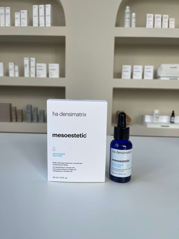 Mesoestetic HA Densimatrix | Een hydraterend serum met hyaluronzuur. De lichte en frisse geltextuur versmelt onmiddellijk met de huid. De huid is soepeler, steviger én ziet er meteen jonger uit | Voor 15:00 besteld, dezelfde dag verzonden!