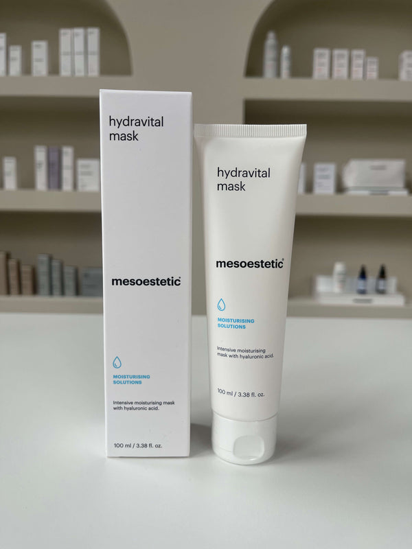 Mesoestetic hydravital mask | Intensief hydraterend masker, bevat een hoge concentratie hyaluronzuur. Voor de gedeshydrateerde huiden | Voor 15:00 besteld, dezelfde dag verzonden!