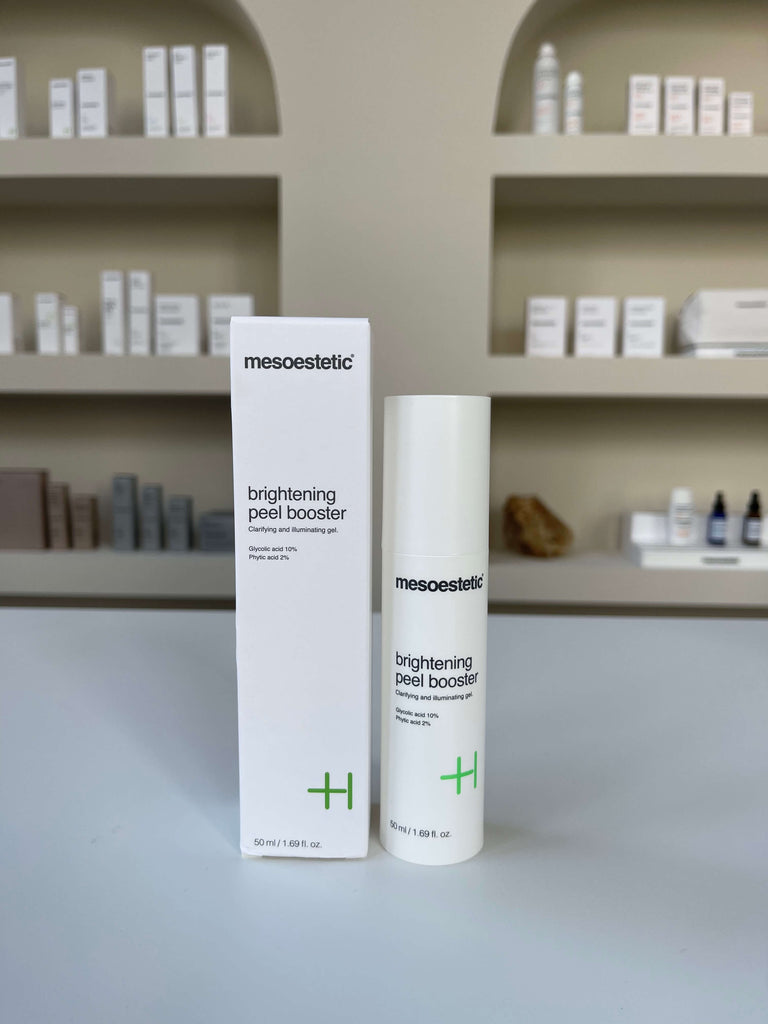 Mesoestetic brightening peel booster | Ideaal tegen donkere vlekken, oneffenheden, onzuiverheden en tekenen van fotoveroudering | Voor 15:00 besteld, dezelfde dag verzonden! 