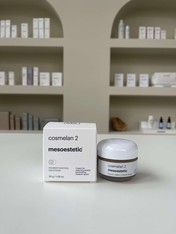 Mesoestetic Cosmelan 2 | Een wereldberoemde én zeer intensieve depigmenterende crème. De crème vermindert zichtbaar pigmentvlekken en het zogenaamde zwangerschapsmasker | Voor 15:00 besteld, dezelfde dag verzonden!