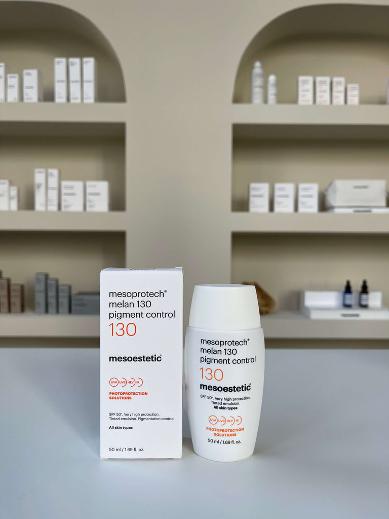 Mesoprotech Melan 130+ SPF Pigment Control is een zonnecrème met een hoge beschermingsfactor. Het product met zachte textuur zorgt voor een geleidelijke en egale bruining. De teint straalt en is heel natuurlijk | Voor 15:00 besteld, dezelfde dag verzonden!